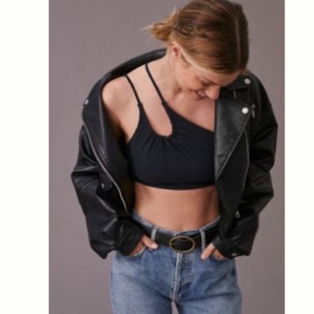 Anthropologie cut out crop top